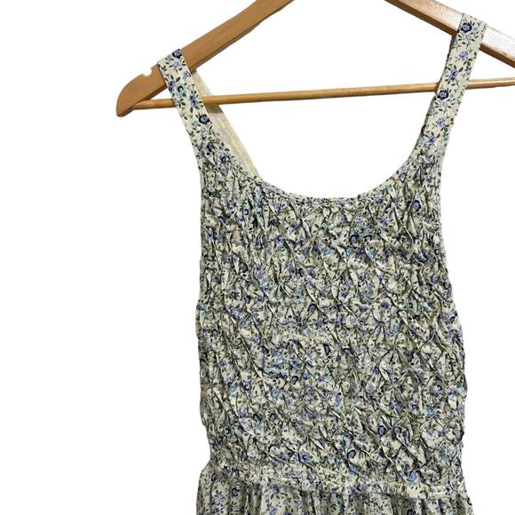 Free People Petunia Apron-Style Mini Dress Cross Strap Back Scoop Neck Size XS - Picture 3 of 9